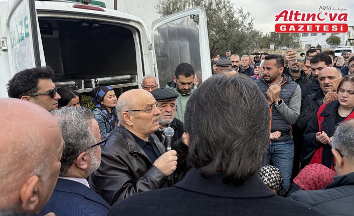 Kartalkaya'daki otel yangınında ölen anne ve kızının cenazesi Manisa'da defnedildi