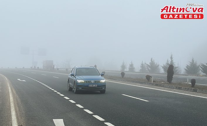 Kastamonu'da sis etkili oluyor