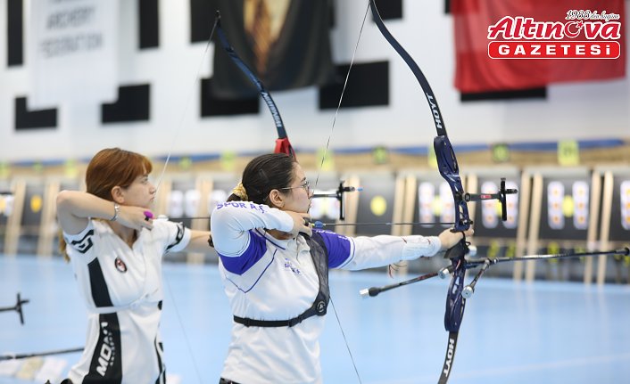 Okçuluk Salon Milli Takım Seçme Yarışmaları Samsun'da başladı