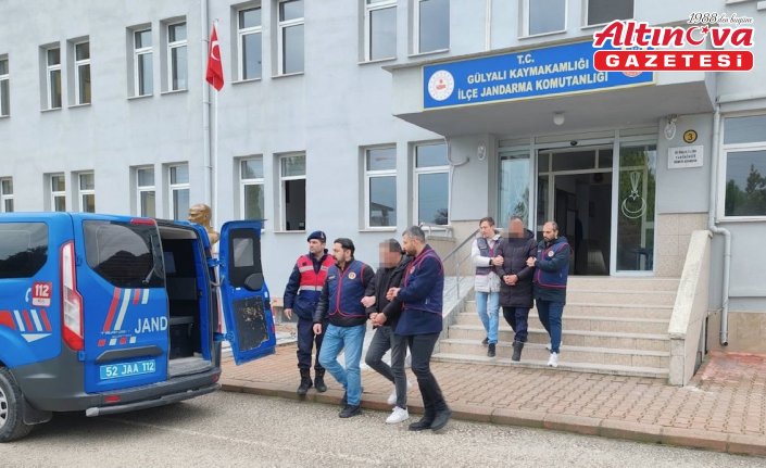 Ordu'da otobüs durağına ateş eden 2 şüpheli yakalandı