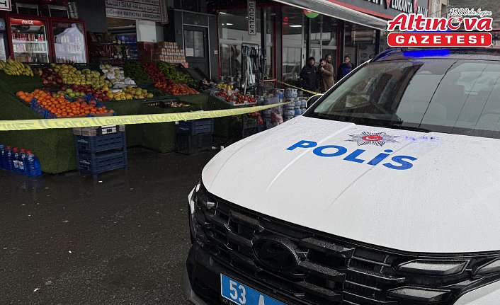 Rize'de tartıştığı market çalışanını silahla yaralayan kadın yakalandı