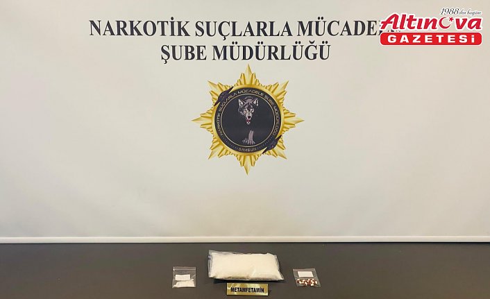 Samsun'da 1 kilogram sentetik uyuşturucu ele geçirildi