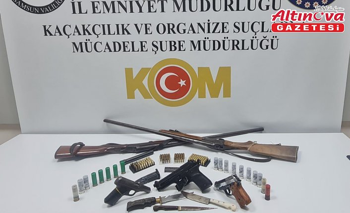 Samsun'da kaçakçılık operasyonunda 1 zanlı yakalandı
