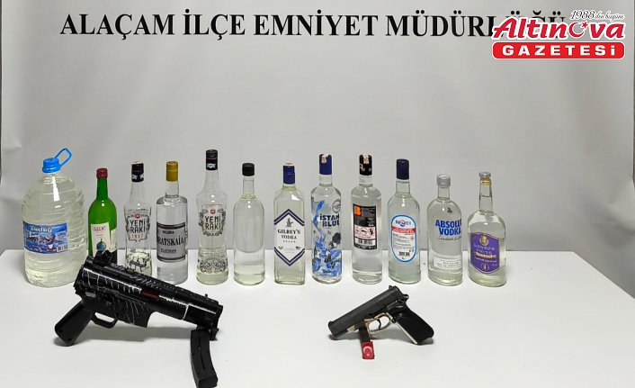 Samsun'da kaçakçılık operasyonunda 2 zanlı yakalandı