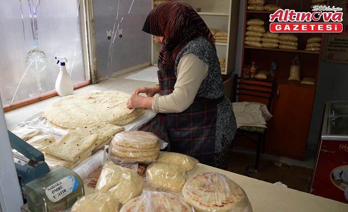Samsun'da tirit sezonu yufkaya talebi artırıyor