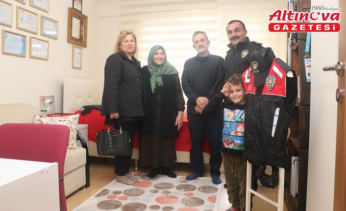 Samsun Emniyetinden şehit ailelerine ziyaret