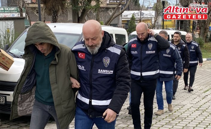 Samsun'da elektrikli bisiklet çaldıkları iddiasıyla 5 zanlı yakalandı