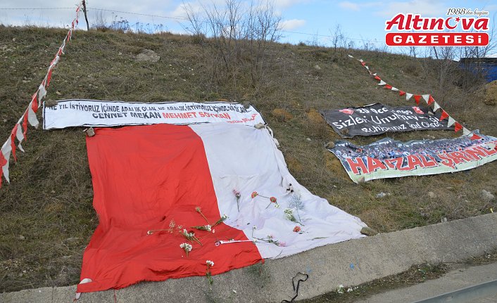 Samsunspor kafilesinin 36 yıl önce geçirdiği trafik kazasında vefat edenler anıldı