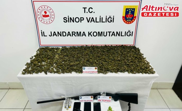 Sinop'ta uyuşturucu operasyonunda 3 kişi yakalandı