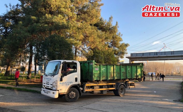 Tekkeköy'deki lisede cam atıkları geri dönüşüme kazandırılıyor