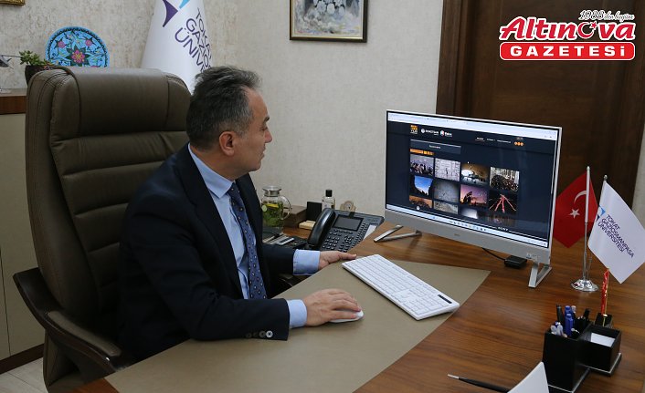 TOGÜ Rektörü Prof. Dr. Yılmaz, AA'nın “Yılın Kareleri“ oylamasına katıldı