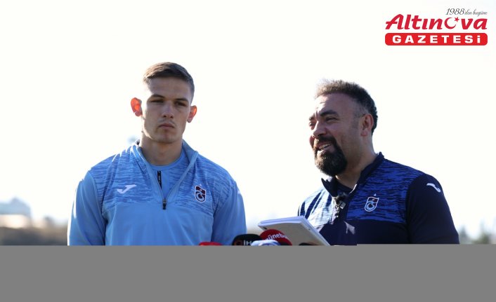 Trabzonspor'un yeni transferi Danylo Sikan, takımıyla büyük başarılar kazanmak istiyor: