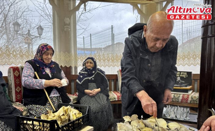 “Üretimin yaşı olmaz“ diyen huzurevi sakinleri mantar yetiştirmeye başladı