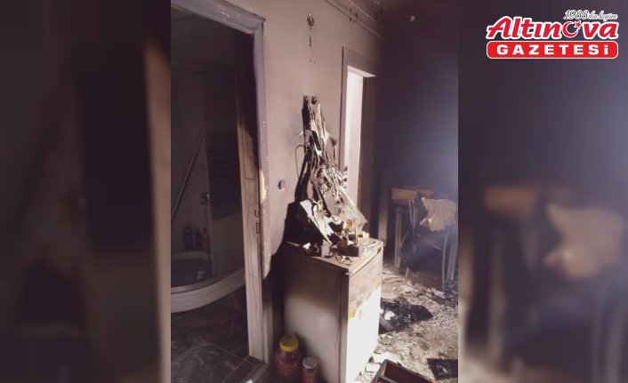 Amasya'da apartman dairesinde çıkan yangında bir kadın öldü