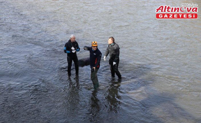 Amasya'da Yeşilırmak'ta erkek cesedi bulundu