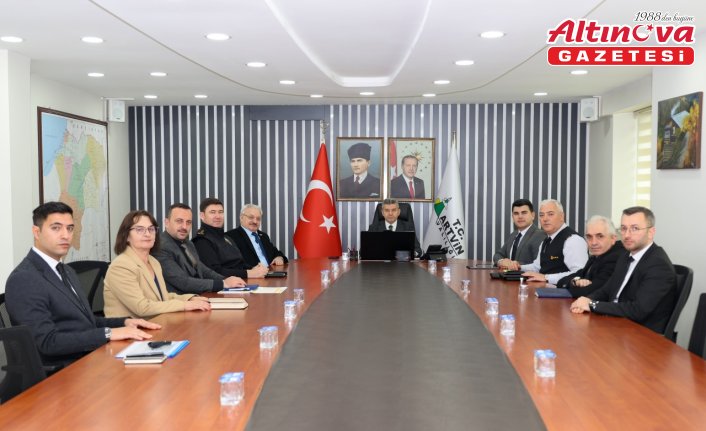 Artvin'de Üniversite Güvenlik Toplantısı yapıldı