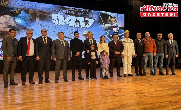 Asrın felaketinde madencilerin kahramanlıklarının anlatıldığı “K-Ömür“ belgeselinin gösterimi yapıldı