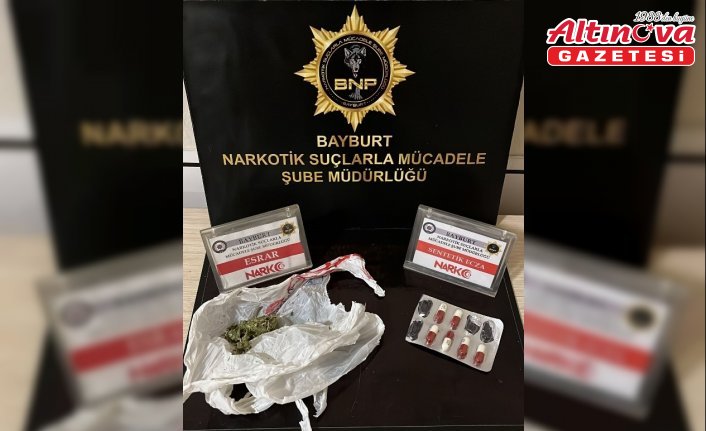 Bayburt'ta uyuşturucu madde ele geçirildi