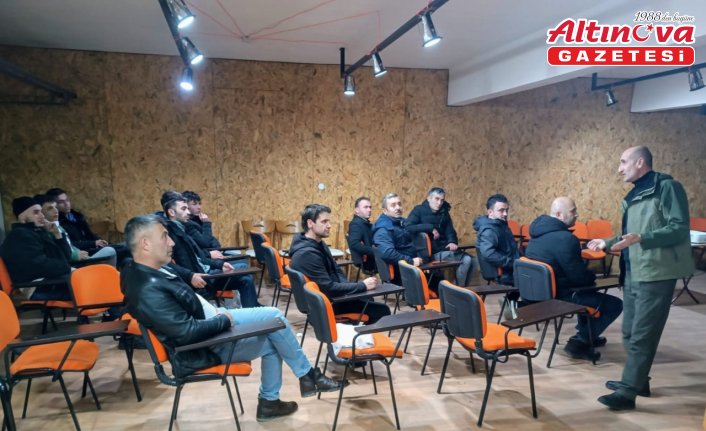 Bolu'da avcılık kursuna katılanlara sertifikaları verildi