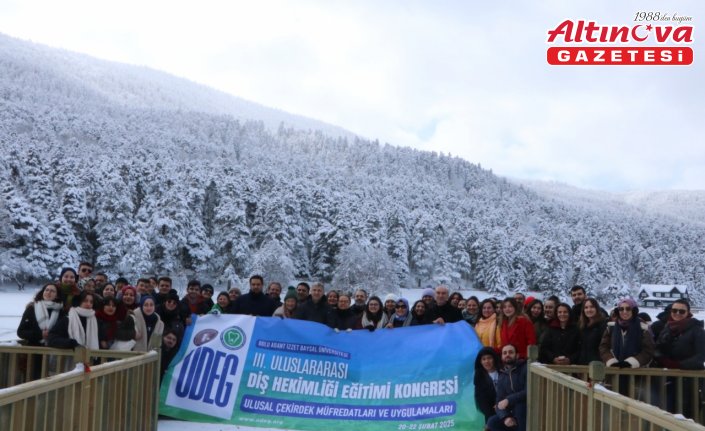 Bolu'da düzenlenen “UDEG III. Uluslararası Diş Hekimliği Eğitimi Kongresi“ tamamlandı