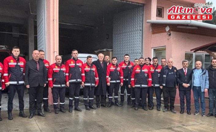 Boyabat'ta itfaiye personeline hizmet içi eğitimi verildi