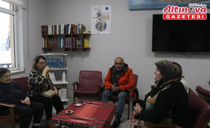 Çayeli'de kronik hastalığı bulunan kişiler merkezde konuk edildi