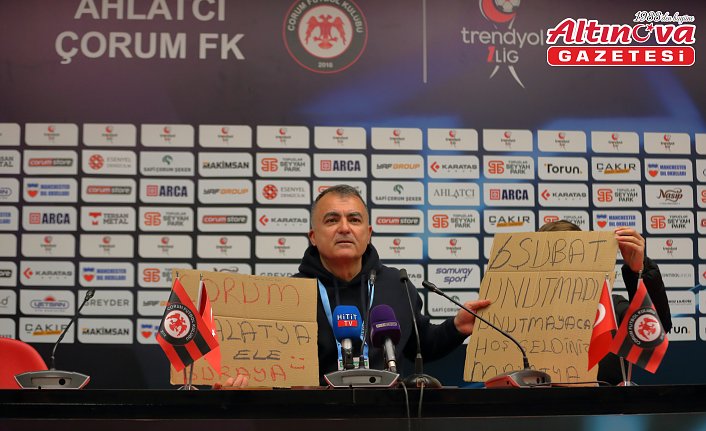 Çorum FK-Yeni Malatyaspor maçının ardından