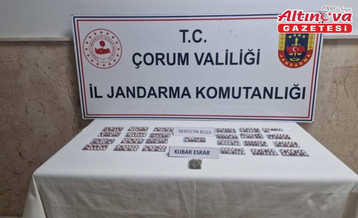 Çorum'da “uyuşturucu ticareti“ suçundan 2 şüpheli tutuklandı