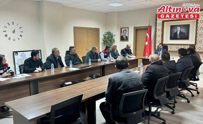 Durağan'da çeltik üretim planlaması toplantısı yapıldı