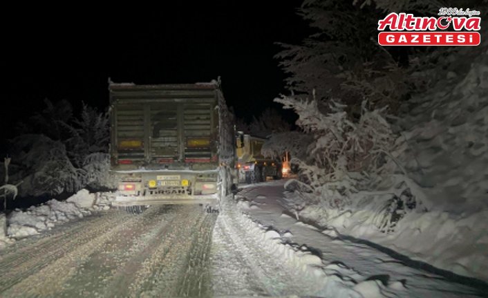 Düzce'de kar dolayısıyla eğitime yarın ara verildi