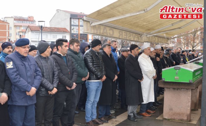Havza'da trafik kazasında ölen kişinin cenazesi defnedildi