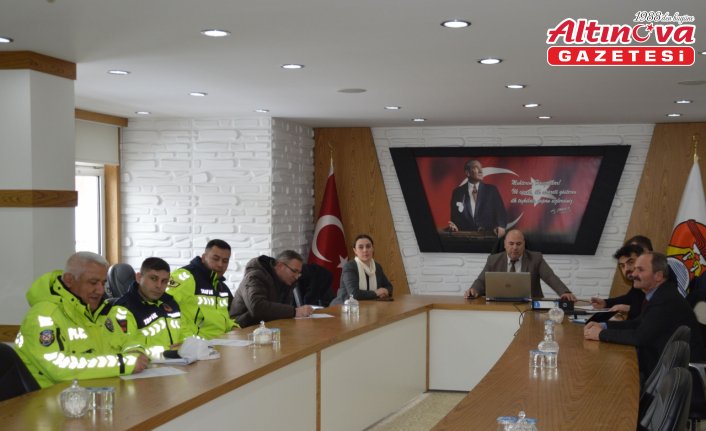 Havza'da UKOME alt komisyonu toplandı