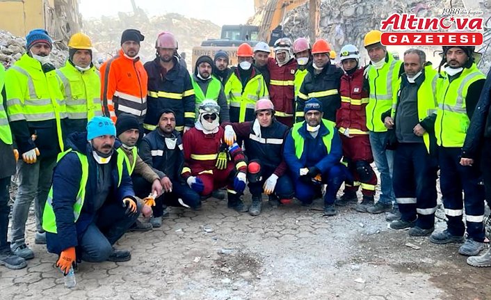 Karabük Üniversitesi kurtarma ekibi 6 Şubat depremlerinde yaşadıklarını anlattı