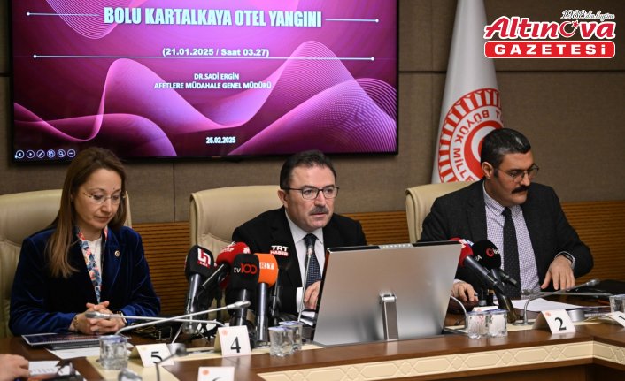 Kartalkaya'daki Otel Yangınını Araştırma Komisyonu, Grand Kartal Otel'de incelemelerde bulunacak