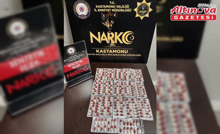 Kastamonu'da uyuşturucu operasyonunda bir şüpheli tutuklandı