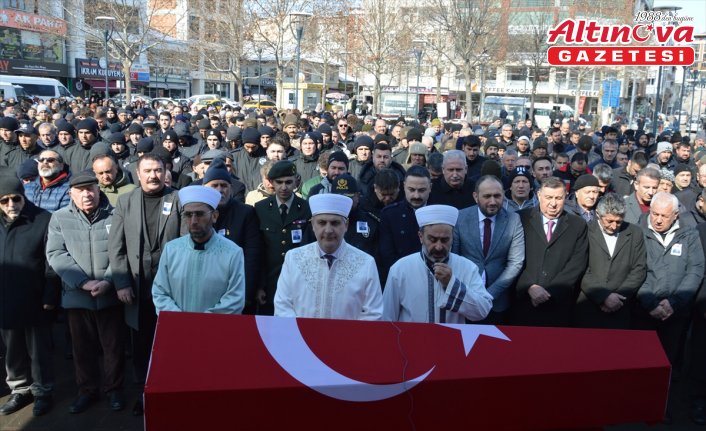 Kıbrıs gazisi emekli başkomiser Şencan'ın cenazesi Samsun'da toprağa verildi