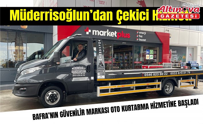 Müderrisoğlu Petrol, Çekici Hizmetine Başladı
