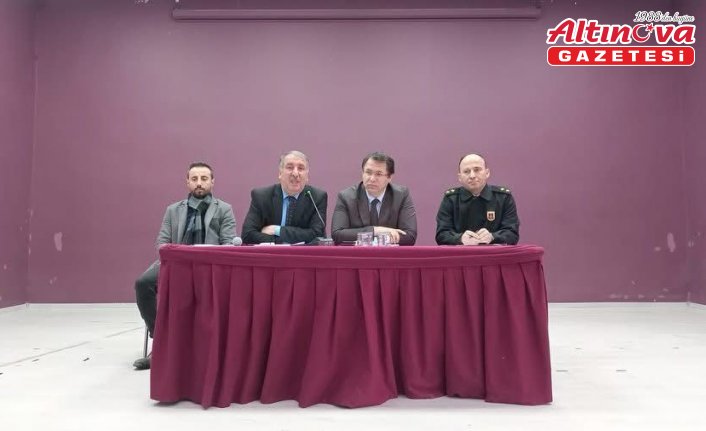 Niksar'da okul güvenliği toplantısı yapıldı