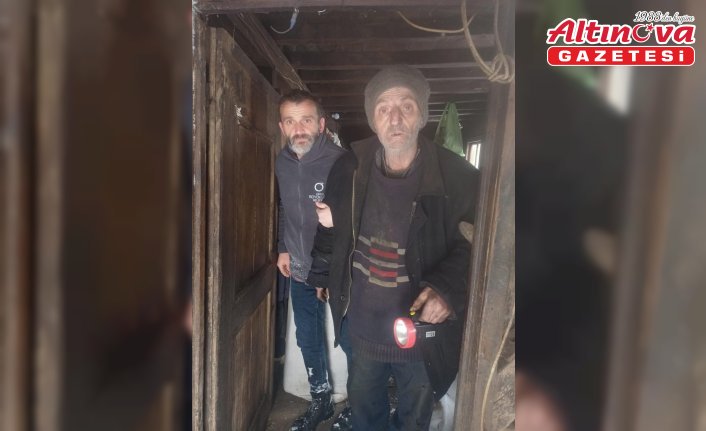 Ordu'da 2 gündür haber alınmayan yaşlı adama ekipler ulaştı
