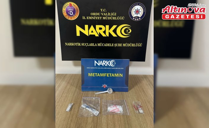 Ordu'da uyuşturucu operasyonunda yakalanan 2 şüpheli tutuklandı