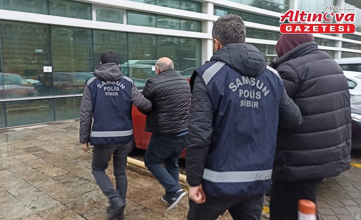 Samsun'da yasa dışı bahis operasyonunda yakalanan 2 zanlı tutuklandı
