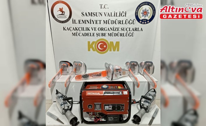 Samsun'da kaçakçılık operasyonunda 1 şüpheli yakalandı
