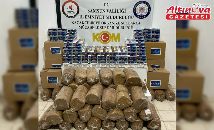 Samsun'da kaçakçılık operasyonunda 5 şüpheli yakalandı