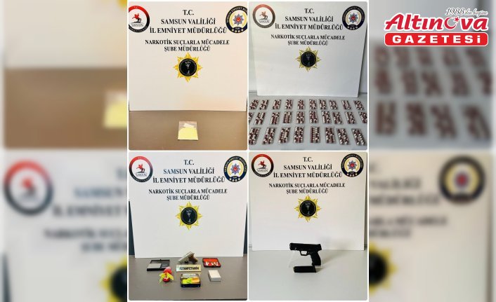 Samsun'da uyuşturucu operasyonunda 6 şüpheli yakalandı