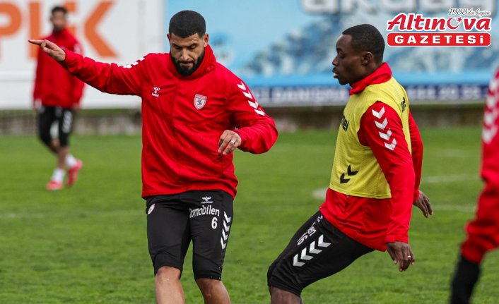 Samsunspor, Çaykur Rizespor maçının hazırlıklarını sürdürdü