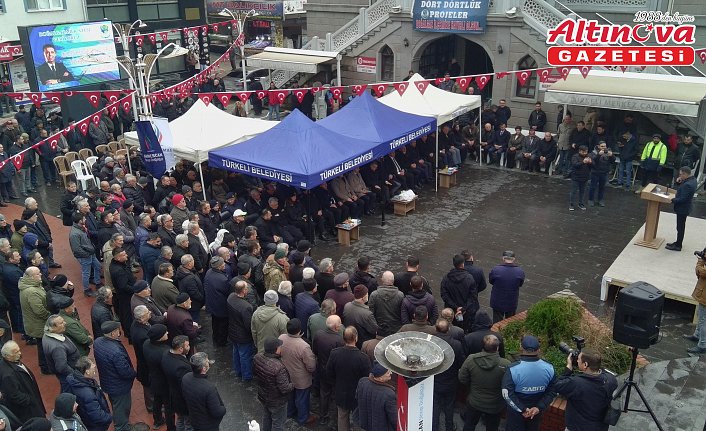Sinop'un Türkeli ilçesinde konutlara ilk doğal gaz verildi