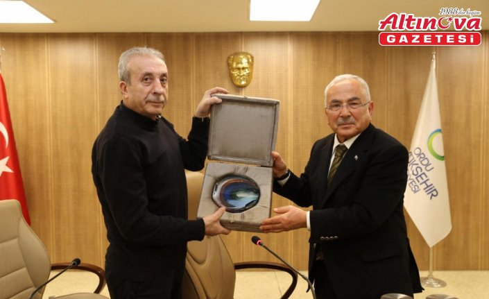 TARPOL Yönetim Kurulu Başkanı Eker'den Ordu Büyükşehir Belediyesine ziyaret