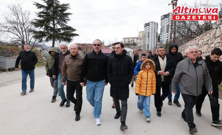 Tokat Belediye Başkanı Mehmet Kemal Yazıcıoğlu, Gezirlik Mahallesi'ni ziyaret etti