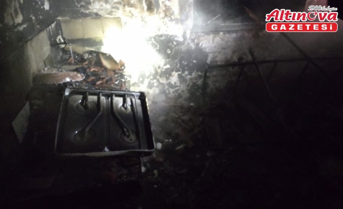 Tokat'ta çıkan yangında tek katlı ev kullanılamaz hale geldi