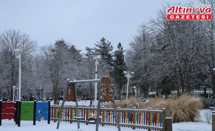 Tokat'ta kar etkili oluyor